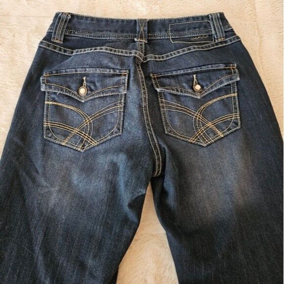 INC International Concepts Denim Curvy Boot Leg, Size 0 Excellent Condition! - Picture 3 of 7